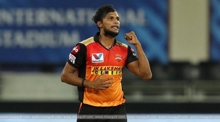 సన్ రైజర్స్ హైదరాబాద్ ఆటగాడు నటరాజన్ కు కరోన పాజిటివ్