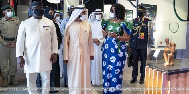 Sheikh Mohammed meets with Presidents of Senegal and Sierra Leone at Expo 2020 Dubai