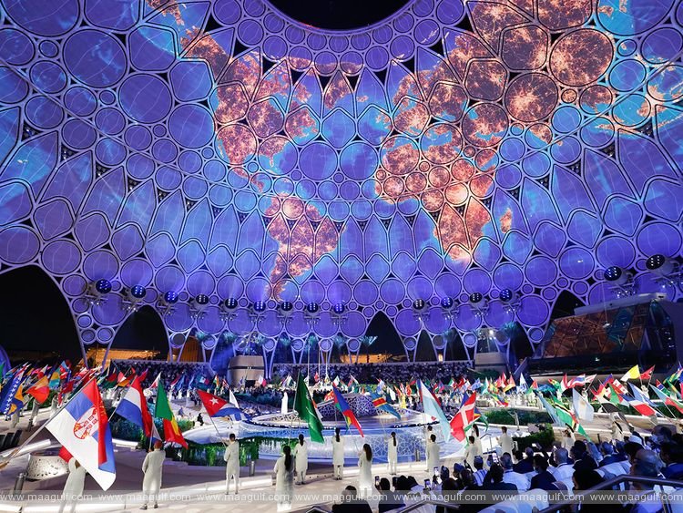 ప్రపంచంలోనే అతి పెద్ద షో దుబాయ్ ఎక్స్‌పో 2020 ప్రారంభం