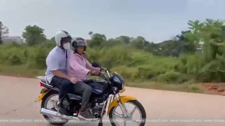 1 టూవీలర్పై రైడ్..గోవాలో రాహుల్ గాంధీ