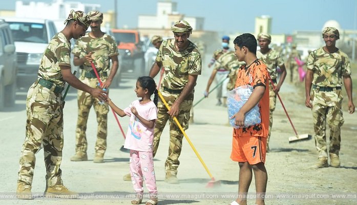 సహాయక చర్యల్లో పాల్గొనేందుకు నార్త్ అల్ బతినా వెళ్ళిన  15,000 మందికి పైగా వాలంటీర్లు