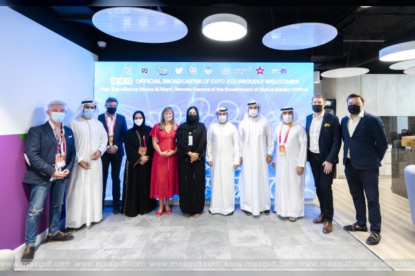Director General of the Government of Dubai Media Office visits Expo 2020 media centre