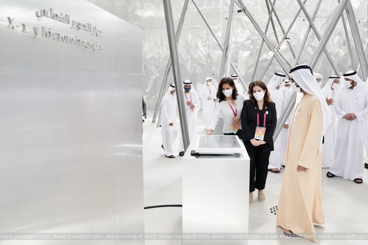 Sheikh Mohammed visits the pavilions of Bahrain, Qatar, Kuwait and Russia at Expo 2020 Dubai