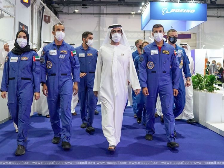 Sheikh Mohammed visits the 72nd International Astronautical Congress