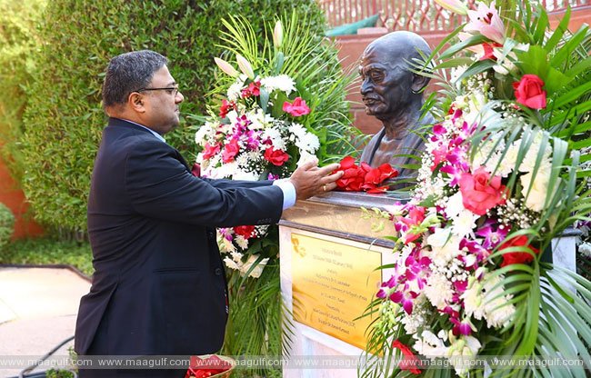 ఇండియన్ ఎంబసీ ఆధ్వర్యంలో ఘనంగా గాంధీ జయంతి వేడుకలు..