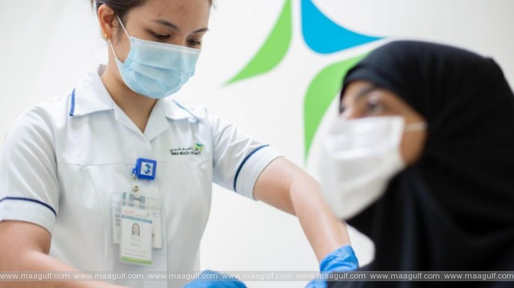 యూఏఈ లో ఫస్ట్ డోస్ వ్యాక్సినేషన్ 100 శాతం కంప్లీట్