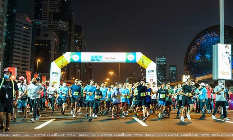 Dubai hosts the world’s largest run as 146,000 participants join Dubai Run on Sheikh Zayed Road