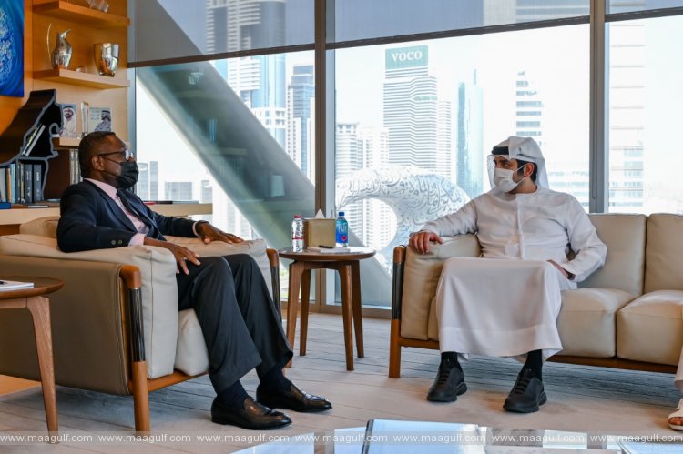 Maktoum bin Mohammed meets with Bank of America’s International President