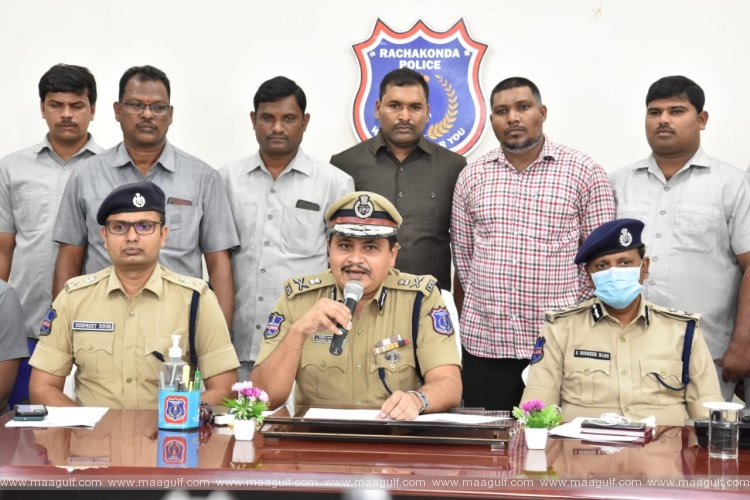 రాచకొండ కమిషనరేట్‌ పరిధిలో రూ.3 కోట్ల 7 లక్షల విలువైన గంజాయి పట్టివేత..