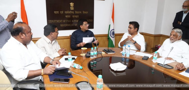 1 ధాన్యం కొనుగోళ్లపై స్పష్టత ఇవ్వండి:కేటీఆర్