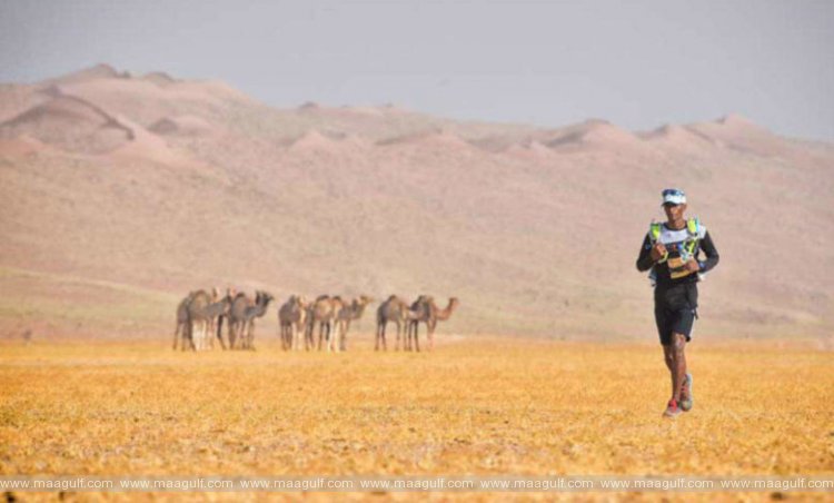 ఎడారిలో మరథాన్ కు అంతా సిద్ధం