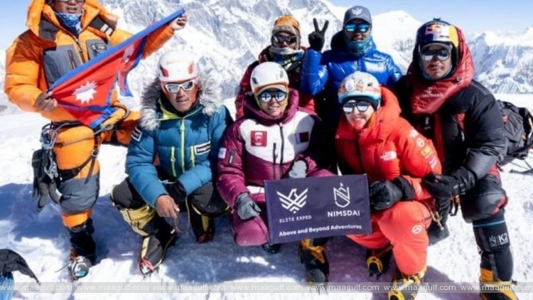 అమా దబ్లామ్ పర్వతాన్ని అధిరోహించిన తొలి ఖతార్ మహిళగా షేఖా అస్మా రికార్డు