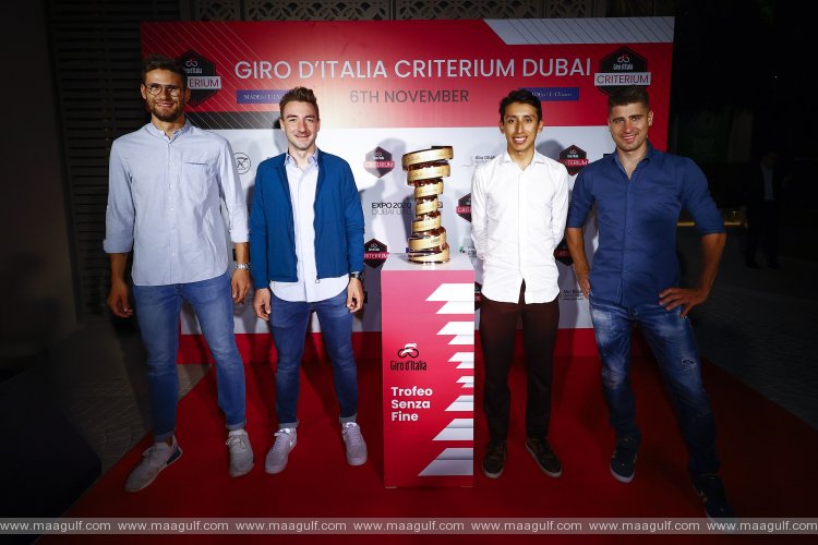 Giro d’Italia Criterium at Expo 2020 Dubai - one day to go: top riders\' quotes and start list announced