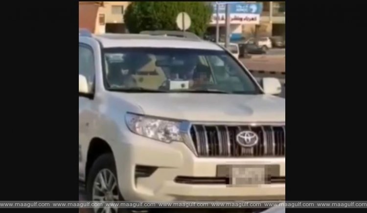 కారు నడిపిన 10 ఏళ్ళ చిన్నారి, కారుని స్వాధీనం చేసుకున్న అధికారులు