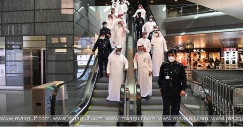 హమద్ ఎయిర్ పోర్ట్ ను సందర్శించిన GCC భద్రతా ప్రతినిధి బృందం