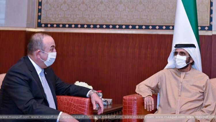Sheikh Mohammed meets with Turkey’s Foreign Minister