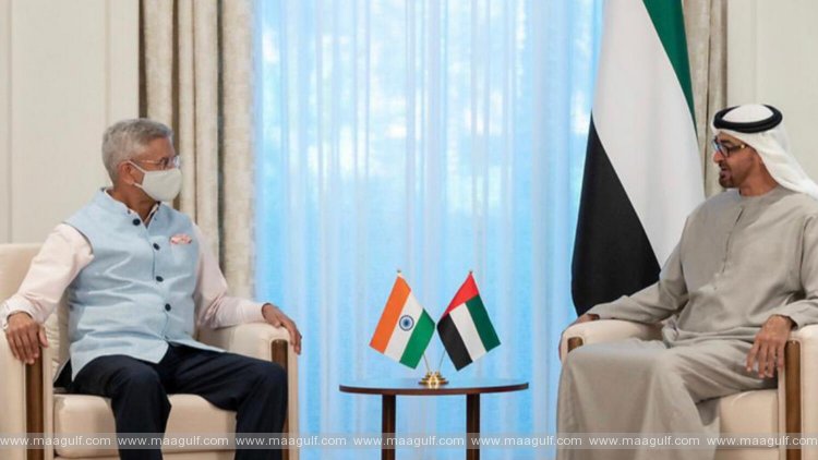 భారత విదేశాంగ మంత్రి జైశంకర్‌తో షేక్ మొహమ్మద్ భేటీ