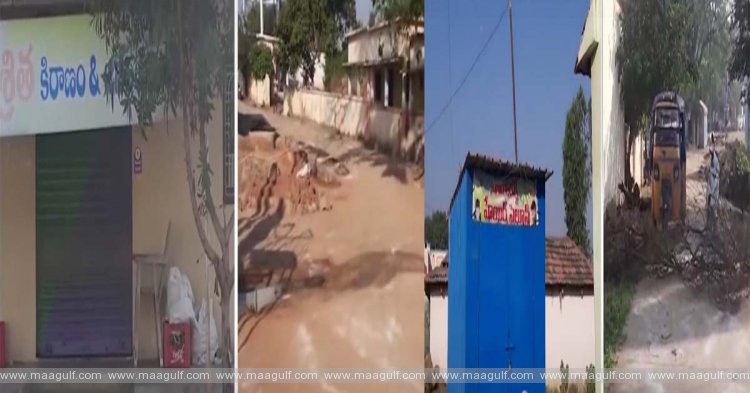 దుబాయ్ నుండి వ‌చ్చిన వ్య‌క్తికి ఒమిక్రాన్ – సెల్ఫ్ లాక్ డౌన్ విధించిన గ్రామ‌స్థులు