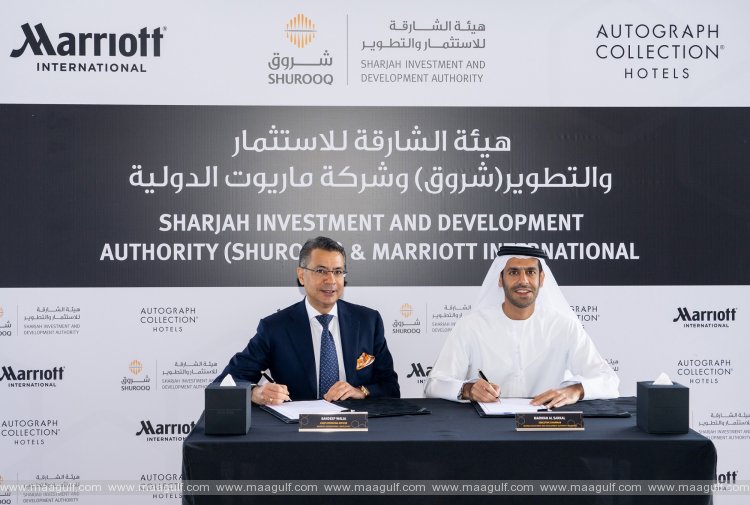 20 Shurooq signs agreement with Marriott International to bring its iconic Autograph Collection to Sharjah