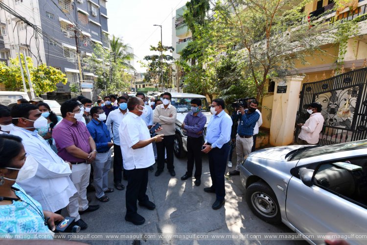 ఇంటింటికీ ఫీవర్ సర్వే ను పరిశీలించిన సి.ఎస్ సోమేశ్ కుమార్