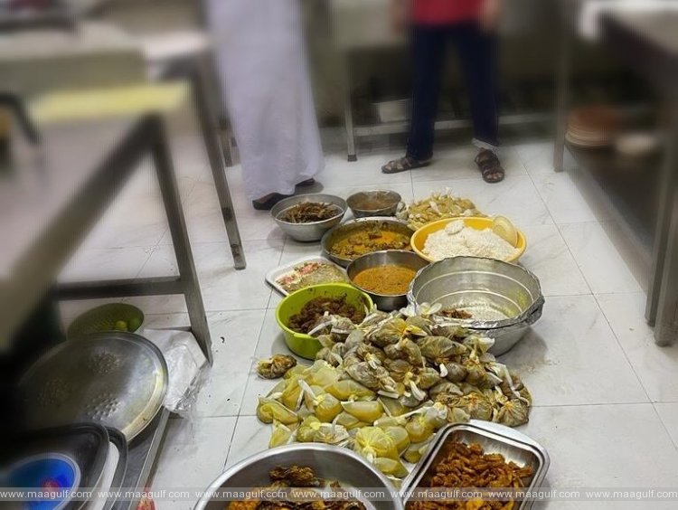 ముత్రహా లో 136 కిలోల అన్ ఫిట్ ఫుడ్ ధ్వంసం