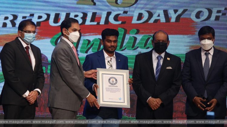 గిన్నిస్ ప్రపంచ రికార్డులను బద్దలు కొట్టిన భారత చిత్రకారుడు...