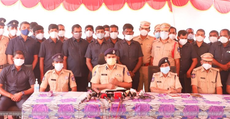 800 కిలోల గంజాయి స్వాధీనం చేసుకున్న సైబరాబాద్ పోలీస్