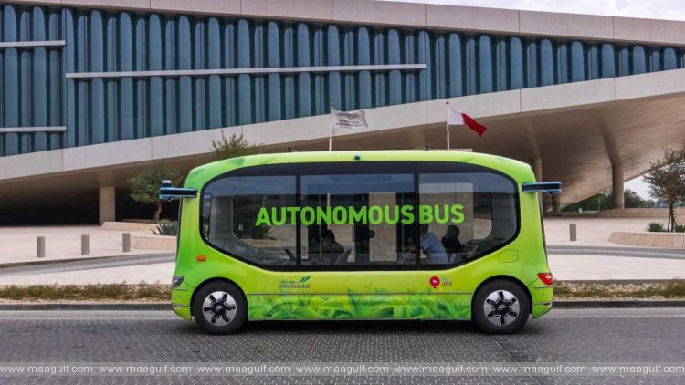 ఖతార్ ఫౌండేషన్ క్యాంపస్‌లో సెల్ఫ్ డ్రైవింగ్ బస్సుని పరీక్షించిన మినిస్ట్రీ