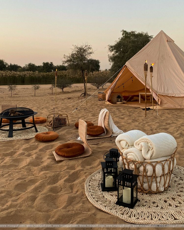 Dubai offers adventure seekers a range of stunning locations to camp this season