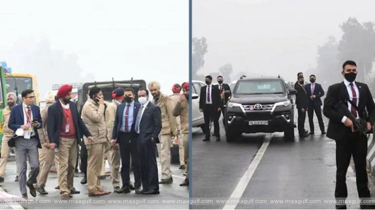 ప్రధాని కాన్వాయ్‌ను అడ్డుకున్న 150 మంది గుర్తు తెలియని వ్యక్తులపై ఎఫ్ఐఆర్