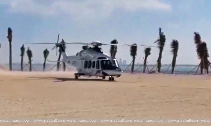 కఠిన వాతావరణ పరిస్థితులు..ఆపదలో ఉన్న మహిళను వాయు మార్గంలో తరలించిన దుబాయ్ పోలీసులు