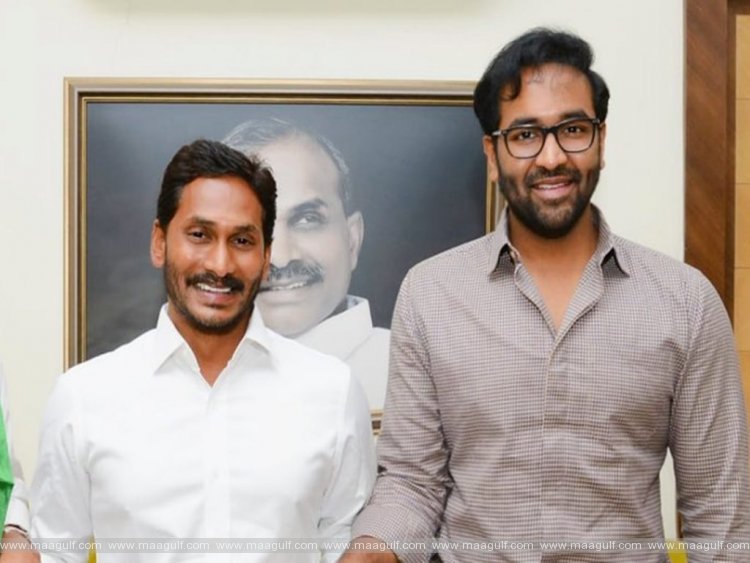 ఏపీ సీఎం జగన్ ని కలిసిన మంచు విష్ణు
