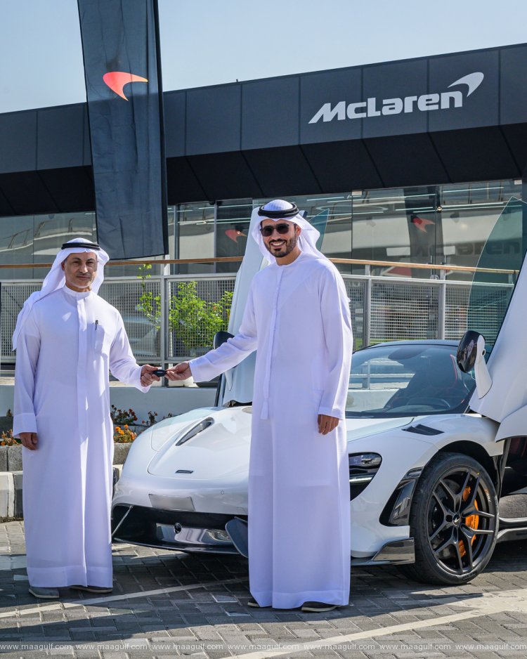 McLaren Dubai builds momentum as the first McLaren 765LT Spider completes delivery in the UAE