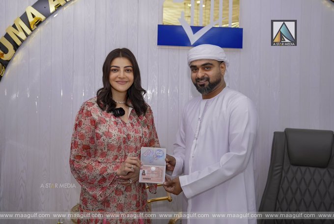 కాజల్ కు యూఏఈ గోల్డెన్ వీసా