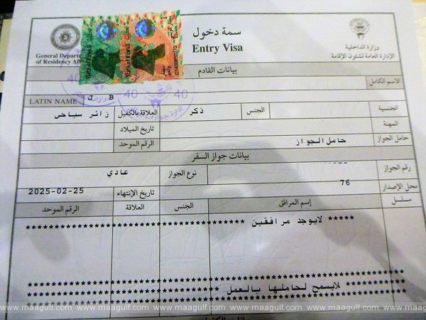 మార్చి నాటికి ఫ్యామిలీ, విజిట్ వీసాల జారీ