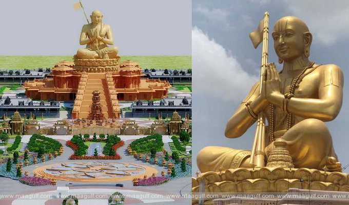 భగవద్ రామానుజుల విగ్రహావిష్కరణకు తరలిరానున్న ప్రముఖులు