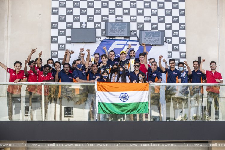 20 Mumbai Falcons win 2022 Formula Regional Asian Driver and Team Championship at Yas Marina