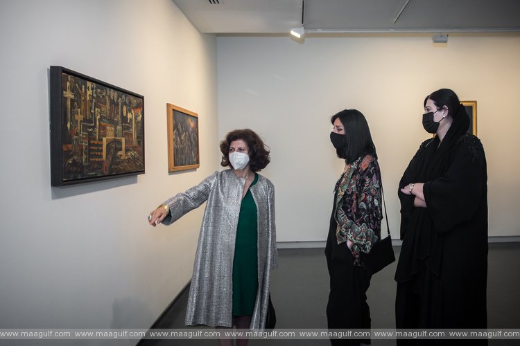 First institutional retrospective of late Lebanese artist Aref El Rayess inaugurated at Sharjah Art Museum