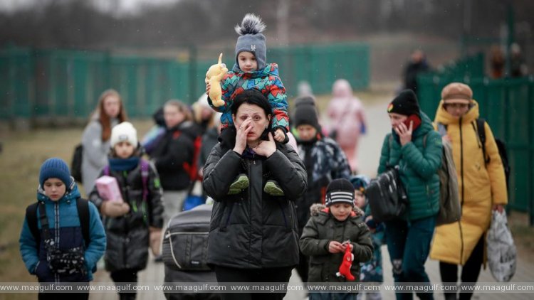 యుక్రెయిన్ ప్రజలకు ఆశ్రయం ఇస్తే బహుమతి..ఒక్కో శరణార్థికి 456 డాలర్లు: బ్రిటన్ ప్రకటన