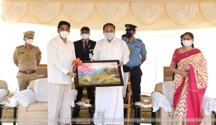 మిజోరం, సిక్కిం రాష్ట్రాల పర్యటనలో ఉపరాష్ట్రపతి