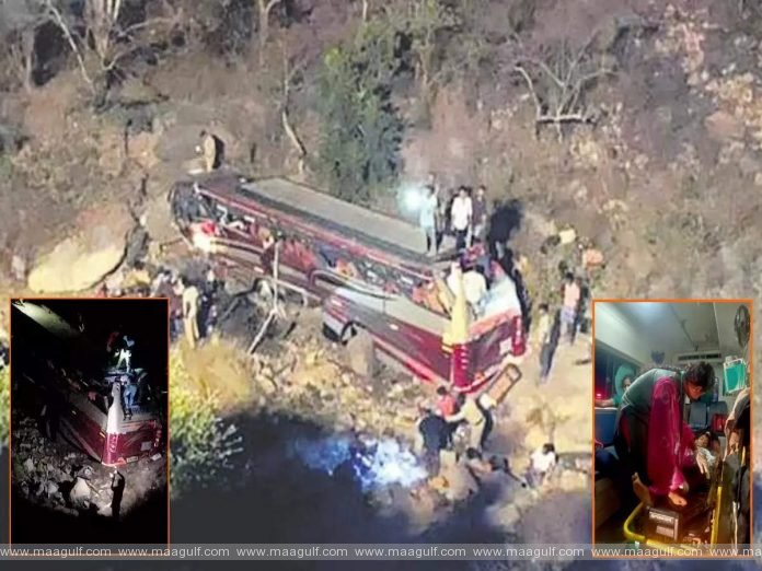 చిత్తూరులో పెళ్లి బస్సు ప్రమాదం.. డ్రైవర్‌ సహా ఏడుగురు మృతి..