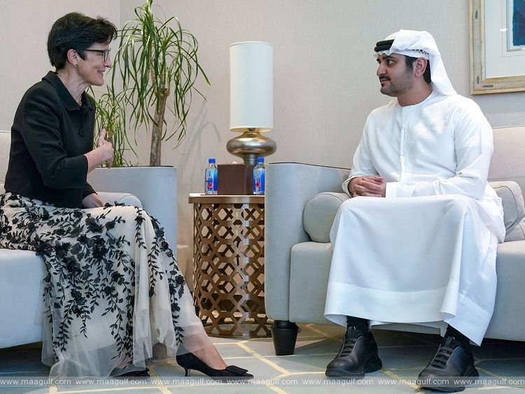 Sheikh Maktoum meets with CEO of Citigroup