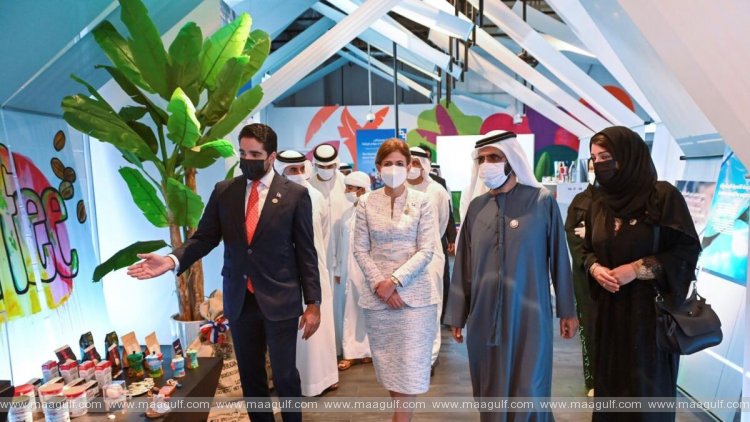 Sheikh Mohammed meets with Vice President of the Dominican Republic and Prime Minister of Croatia at Expo 2020 Dubai