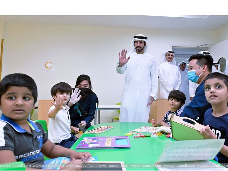 Sheikh Hamdan visits Dubai Autism Center