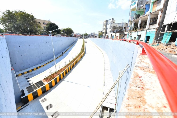 తుకారాం గేట్ రైల్వే అండర్  బ్రిడ్జి ని ప్రారంభించనున్న మంత్రి కే.టి.ఆర్