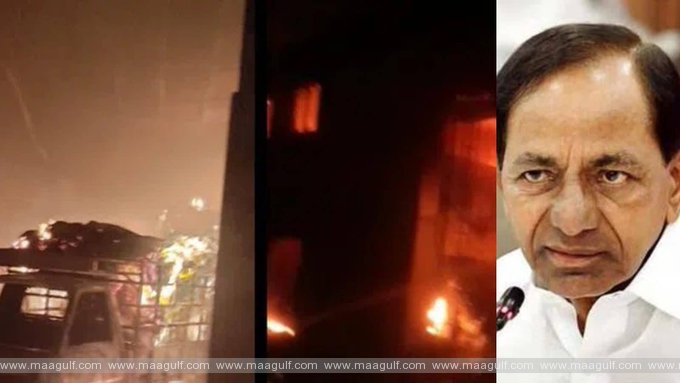 బోయిగూడ ప్రమాద మృతుల కుటుంబాలకు రూ.5 లక్షల చొప్పున ఎక్స్‌గ్రేషియా - కేసీఆర్