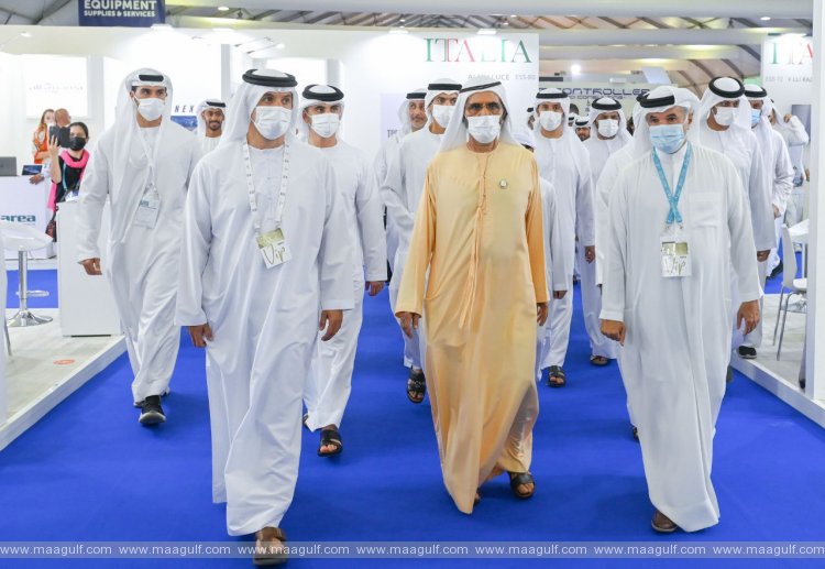 దుబాయ్ ఇంటర్నేషనల్ బోట్ షో 2022లో పర్యటించిన షేక్ మహ్మద్