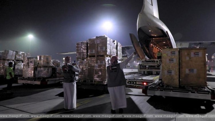 ఉక్రెయిన్‌కి 30 టన్నుల అత్యవసర వైద్య సహాయం పంపిన యూఏఈ