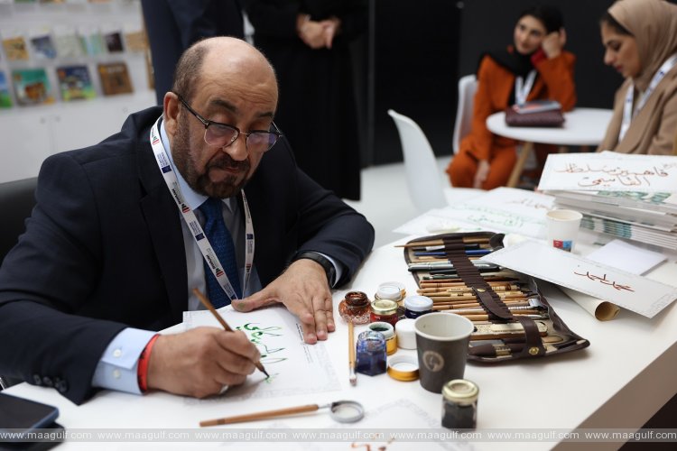Sharjah showcases the beauty of Arabic Calligraphy at London Book Fair 2022