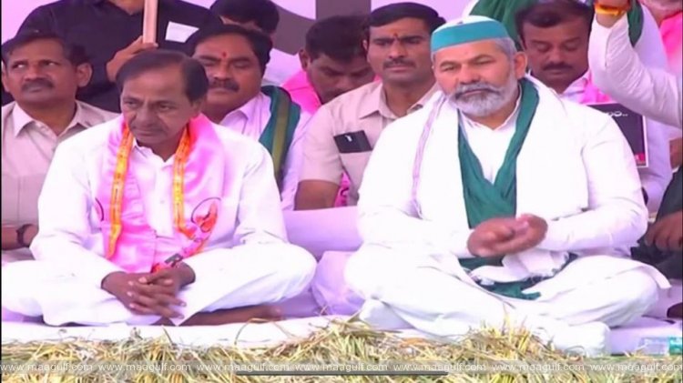 ఢిల్లీలో ప్రారంభమైన సీఎం కెసిఆర్ దీక్ష